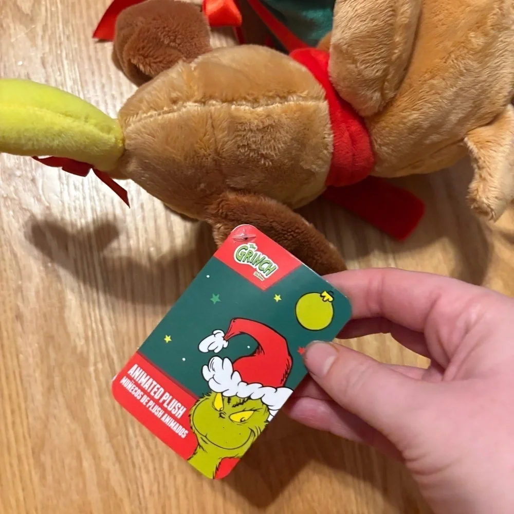 Grinch and Max Animated Plush NEW Walker Singing Moving Dancing